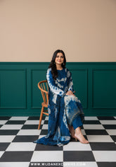 Abrish By Sobia Waseem | Unstitched Doriya Linen Embroidered Collection - 2025 D-04